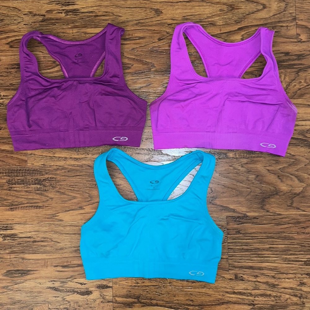 3 size medium sports bras